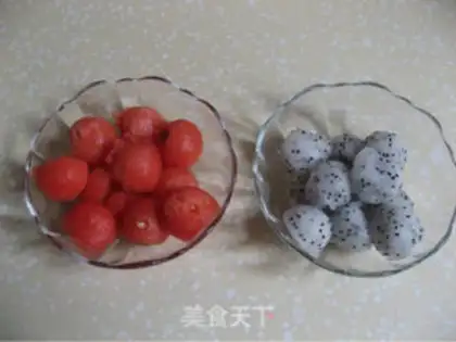 Make fruit salad step 1