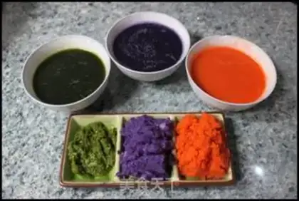 Make Colorful Butterfly Noodles step 1