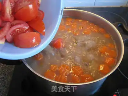 Make Rosemary mixed vegetables and sheep bone soup step 13