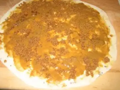 Make Thousand layer sesame paste cake step 4