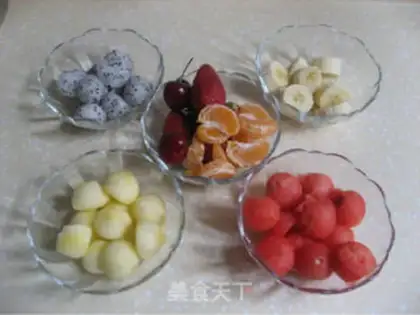 Make fruit salad step 2