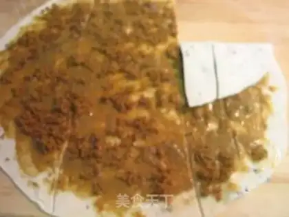 Make Thousand layer sesame paste cake step 5