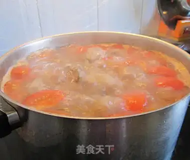 Make Rosemary mixed vegetables and sheep bone soup step 15