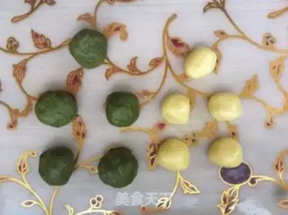 Make Matcha Red Bean Crispy step 7