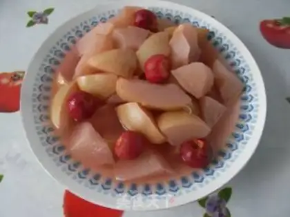 Make Red fruit crisp pear soup step 7