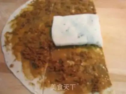 Make Thousand layer sesame paste cake step 7
