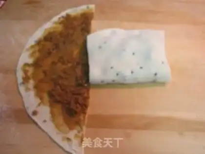 Make Thousand layer sesame paste cake step 8