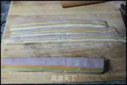 Make Colorful Butterfly Noodles step 6