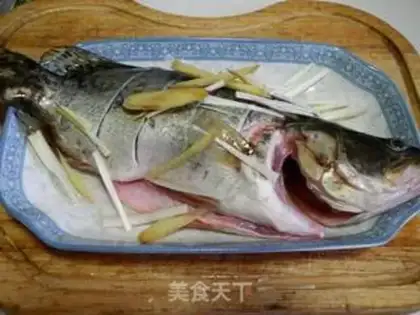 Make Steamed mandarin fish step 3