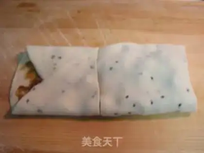 Make Thousand layer sesame paste cake step 10