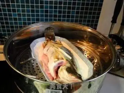 Make Steamed mandarin fish step 4