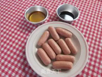 Make honey sausage step 0