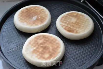 Make Chinese hamburger step 7