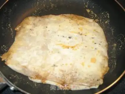 Make Thousand layer sesame paste cake step 14