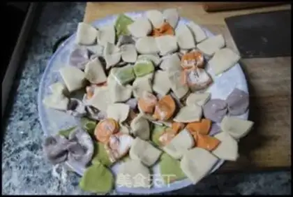 Make Colorful Butterfly Noodles step 12
