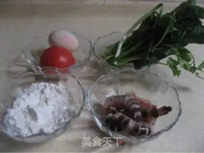 Make dough drop soup step 0