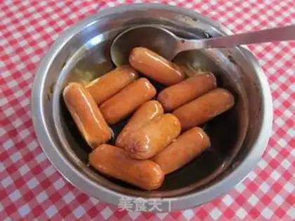 Make honey sausage step 2