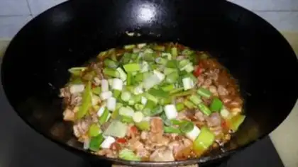 Make Rabbit with pickled pepper step 3