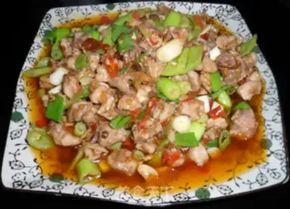 Make Rabbit with pickled pepper step 4
