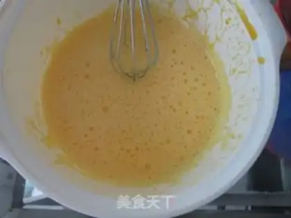 Make Two-color cake step 1