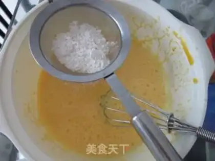 Make Two-color cake step 2