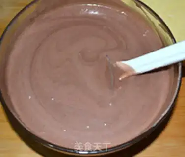 Make chocolate mousse cake step 5