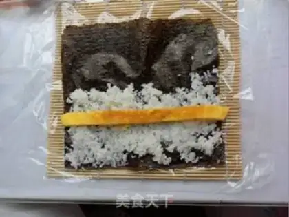 Make Colorful kimbap step 4
