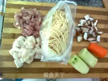 Make noodles with bean step 0