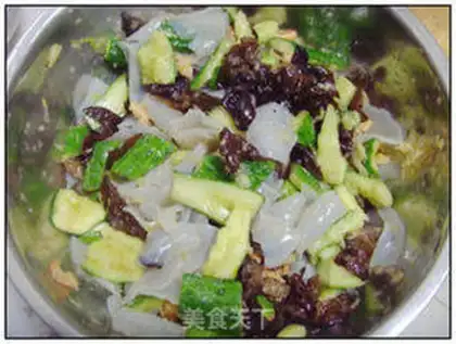 Make cold cucumber step 8