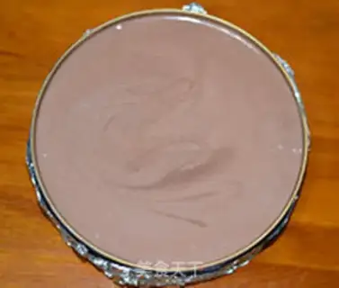 Make chocolate mousse cake step 9