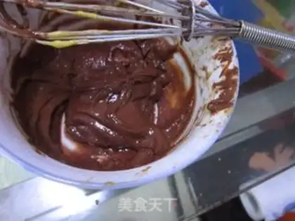 Make Two-color cake step 7
