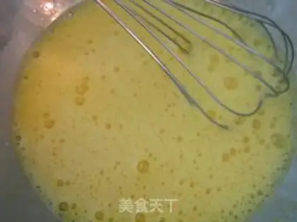 Make thick egg roast step 1