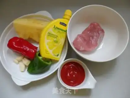 Make pork and pineapple step 0