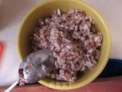 Make fried dumpling step 1