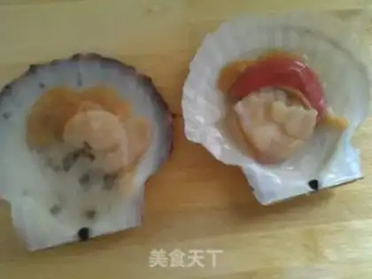 Make Steamed vermicelli with garlic scallops step 3
