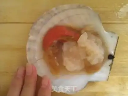 Make Steamed vermicelli with garlic scallops step 5