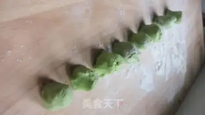 Make Jade steamed wheat step 3