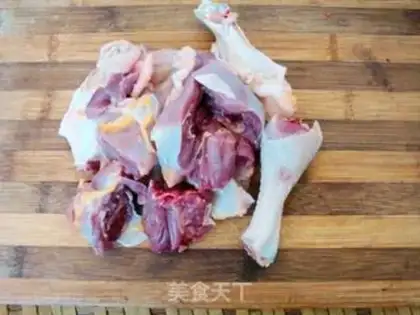 Make Watermelon chicken step 1