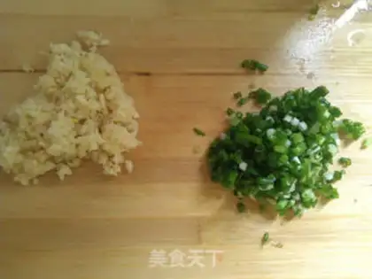 Make Steamed vermicelli with garlic scallops step 10