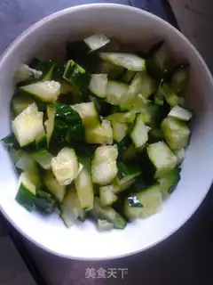 Make cold cucumber step 3