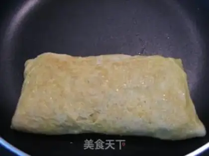 Make thick egg roast step 11