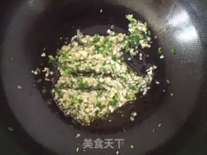 Make Steamed vermicelli with garlic scallops step 11