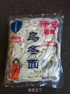 Make Udon noodles in tomato and oyster sauce step 0