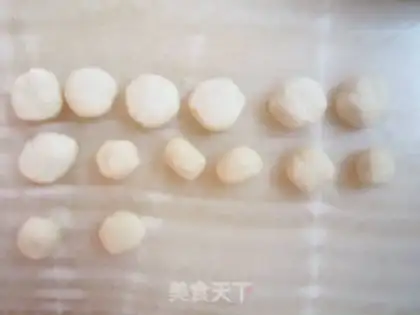 Make red bean cake step 1