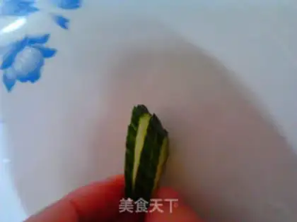 Make cold cucumber step 8