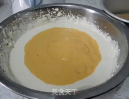 Make Mango cheese mousse cake step 7