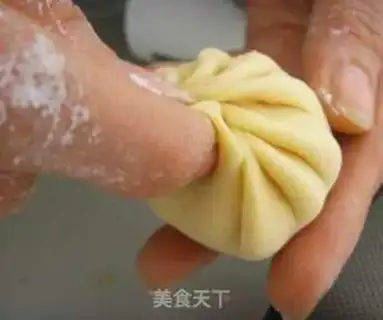 Make Method of kneading steamed buns step 5