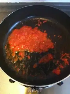 Make Udon noodles in tomato and oyster sauce step 4
