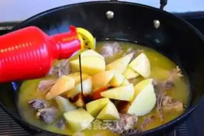 Make Roasted duck with green pepper and potato step 8