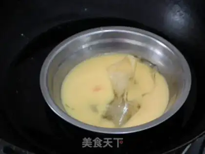 Make Mango cheese mousse cake step 10